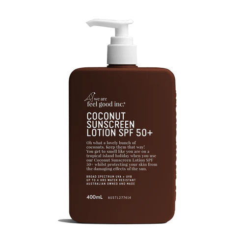 Feel Good Inc - Sunscreen 400ml - Coconut - SPF50+