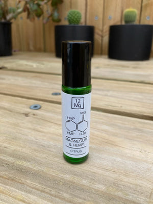 Magnesium & Hemp Roll On - 10ml Citrus