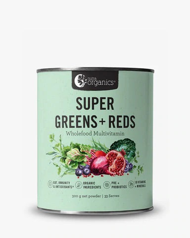 Nutra Organics Super Greens & Reds 300g