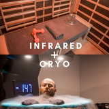 Full body cryo therapy + Infrared Sauna